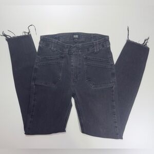 PAIGE Women's Charcoal Ankle Jeans 🩶